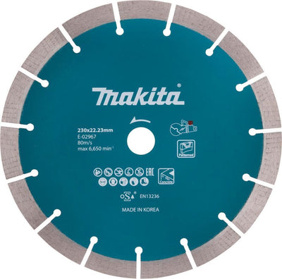 Makita Zubehör Diamantscheibe 230x22,23x2,4mm Segment - e-02967 - e-02967