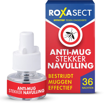 Roxasect Nachfüll-Mückenstecker – Anti-Mückenstecker Nachfüllpack – 36 Nächte Schutz – 1 Stück