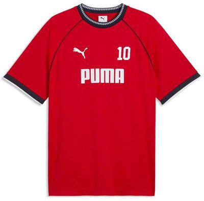 Puma Sport Pinnacle Fußballtrikot Unisex-T-Shirt – für alle Zeiten rot