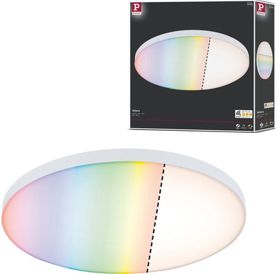 Paulmann LED Panel Smart Home Zigbee 3.0 Velora rund 400mm 22W 2000lm RGBW+ weiß dimmbar
