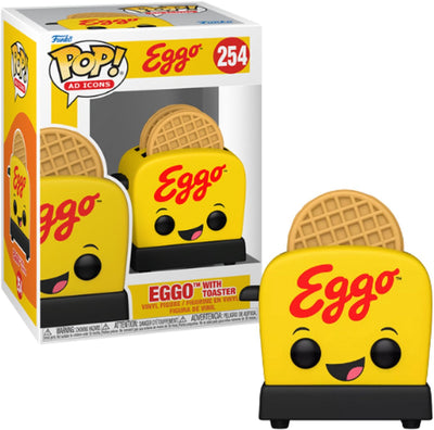 Funko-Pop! Werbesymbole: eggo – eggo mit Toaster #254
