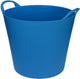Sprachwerkzeuge - flexible Wanne - mit Hebeln - Kunststoff - 38 Liter - hellblau