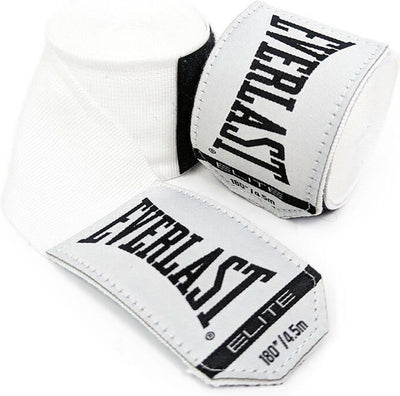 Everlast Elite-Handbandagen, weiß, 457 cm