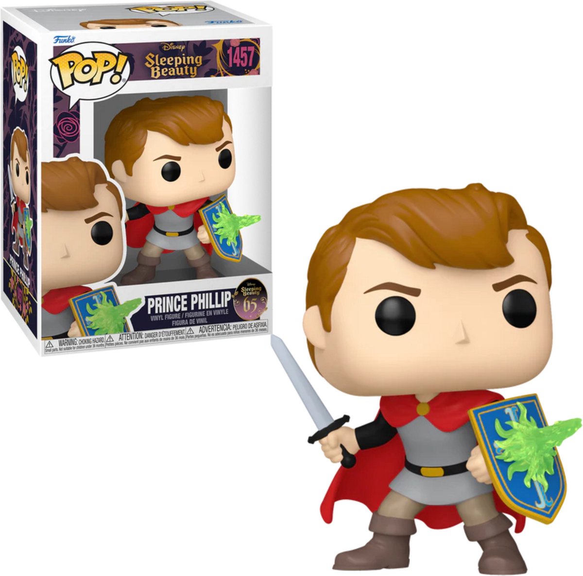 Funko Dornröschen Prinz Phillip Vinylfigur 1457 Pop! mehrfarbig