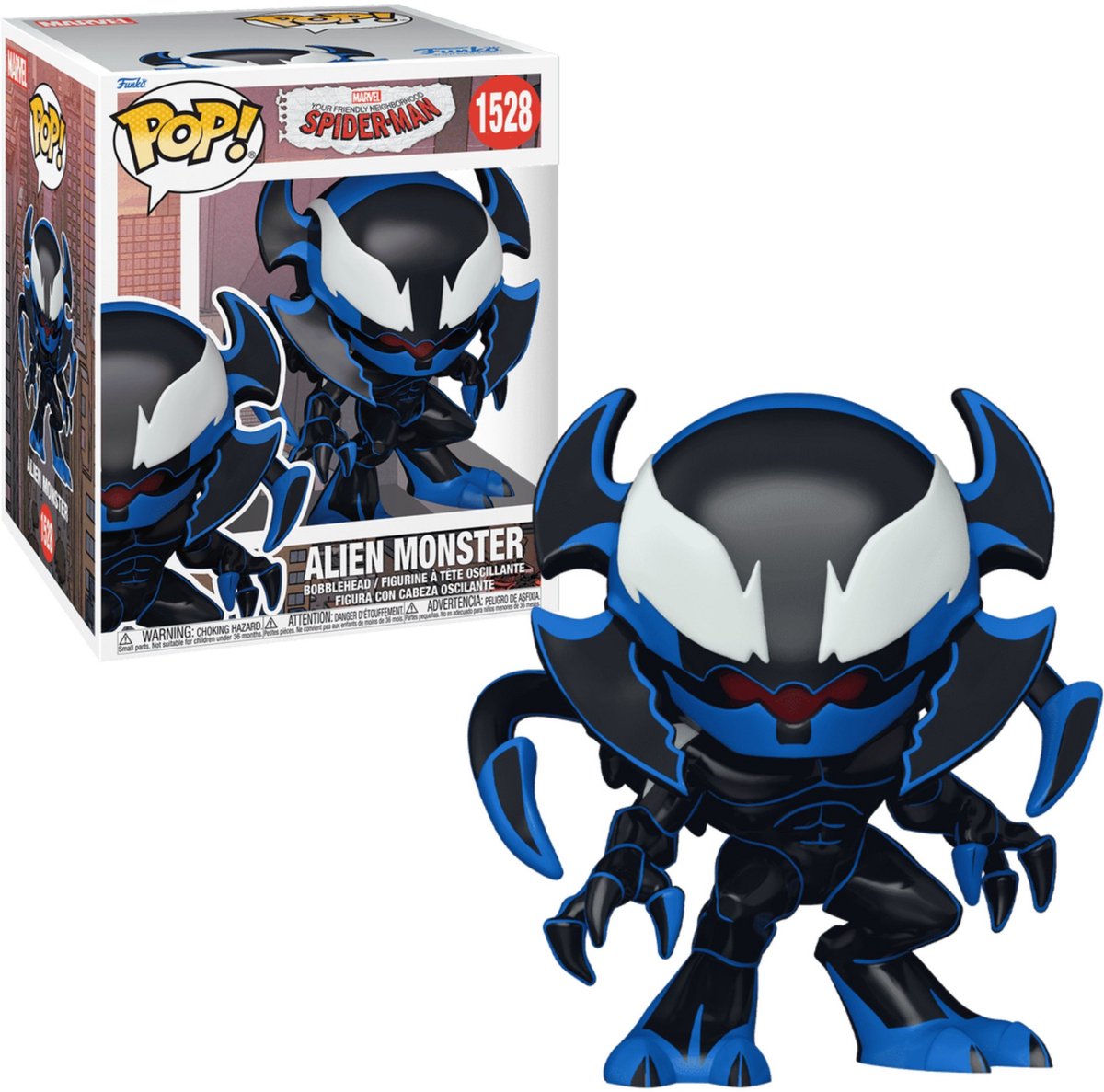 Funko Spider-Man Alien Monster Vinylfigur 1528 Unisex Pop! - neutral - Standard