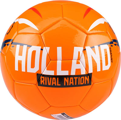 Avento Fußball glänzend - Euro Triumph - Orangerot - Größe 5 - ⌀ ca. 22 cm