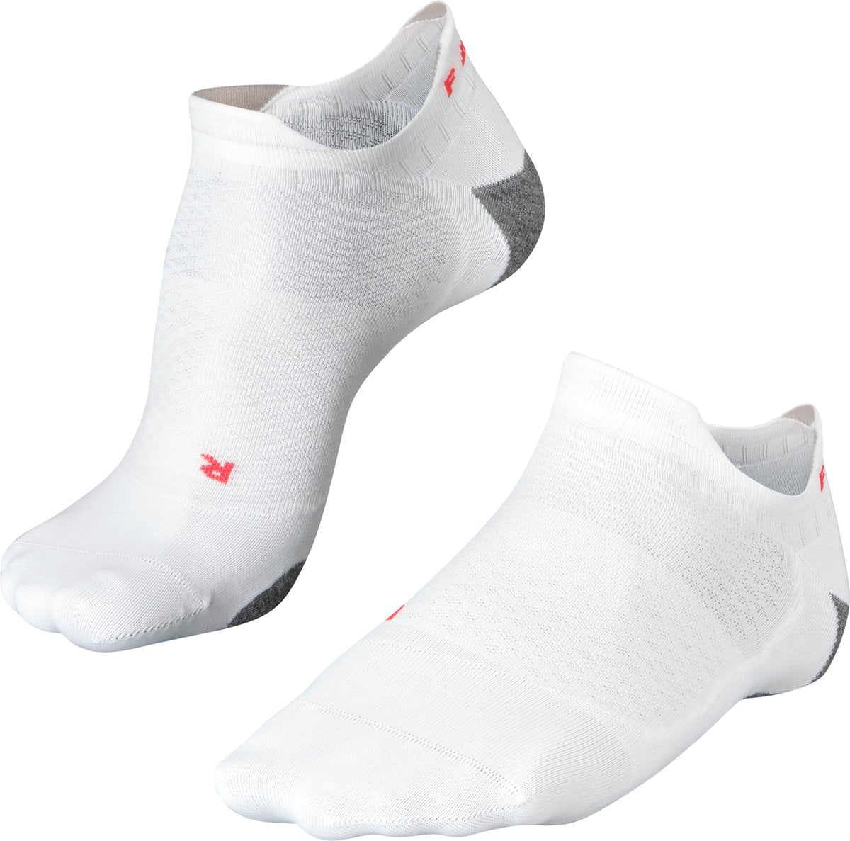 Falke ru5 Race Invisible Anti-Blister Funktionsmaterial Laufsocken Damen Weiß – Größe 37-38