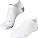 Falke ru5 Race Invisible Anti-Blister Funktionsmaterial Laufsocken Damen Weiß – Größe 37-38