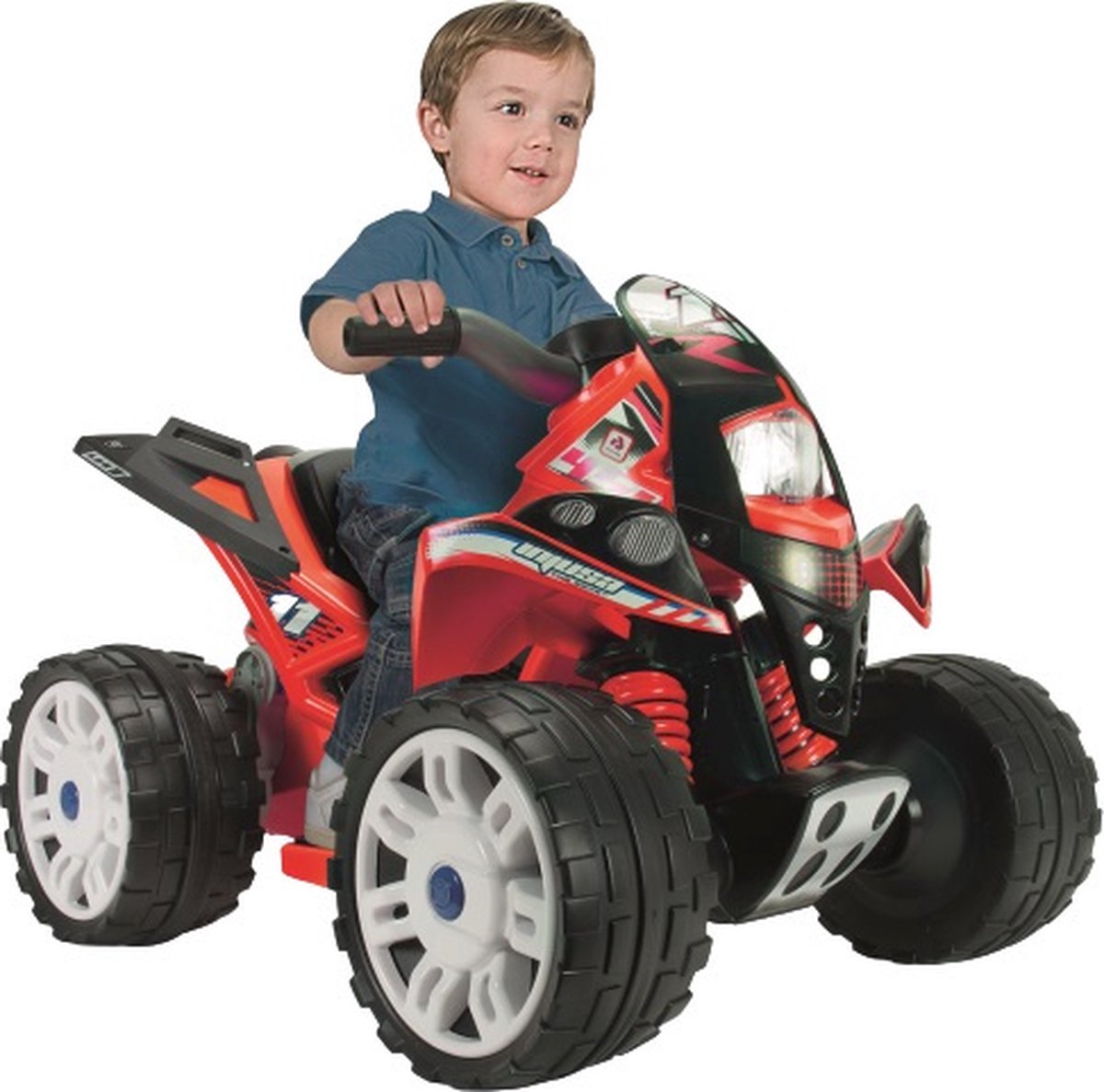 Injusa die Elektrik Kinderquad 12V rot schwarz