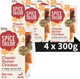 The Spice Tailor Classic Butter Chicken – Indisches Curry – Mahlzeitenpaket mit indischen Gewürzen – Vorteilspackung – 5 x 300 Gramm