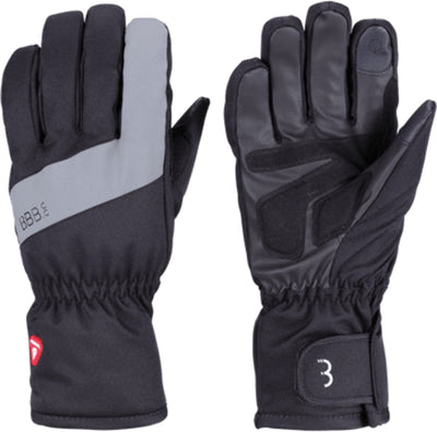 Bbb Cycling Subzero Full Fingers Fahrradhandschuhe Winter – Thermo-Fahrradhandschuhe wasserdicht winddicht – Touchscreen – Schwarz – Größe L – BWG-34
