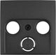 Zentralplatte Berker S1 - Radio TV Sat - Anthrazit