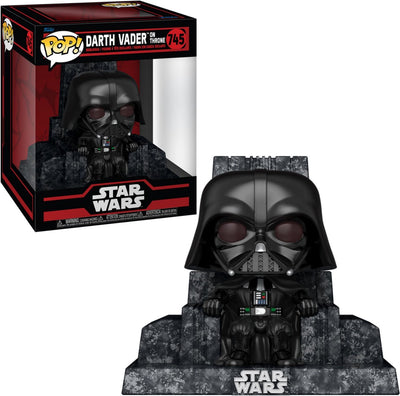 Funko Star Wars Darth Vader auf Thron (Pop! Deluxe) Vinylfigur 745 Pop! mehrfarbig