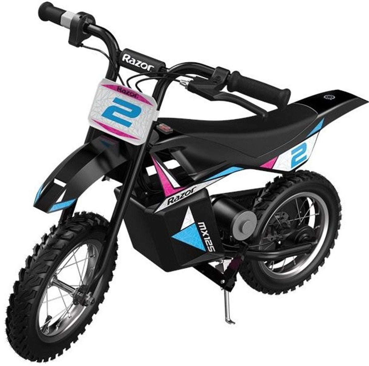 Step Electric Dirt Rocket MX125 – Schwarz + Aufkleber-Set (Lithium) Rasierer (15173802)