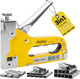 Rapid Nunu 3-in-1-Handnagler – Set mit 3.000 Heftklammern und Marken