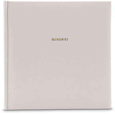 Hama Album XL Erinnerungen, 30x30 cm, 50 schwarze Seiten, Grau