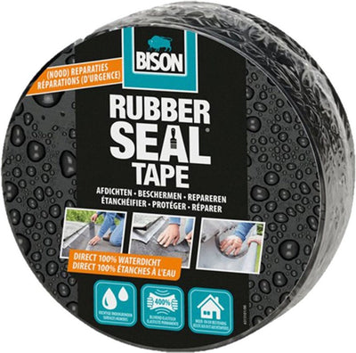 Bison 1078317 – Gummidichtungsband 7,5 cm 5 m | 2 Stk