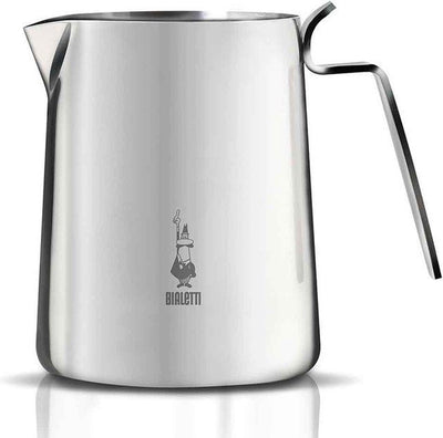 Bialetti Elegance Milchkännchen 750 ml – Milchaufschäumkännchen aus Edelstahl – professioneller Barista-Krug – für Latte Art – spülmaschinenfest