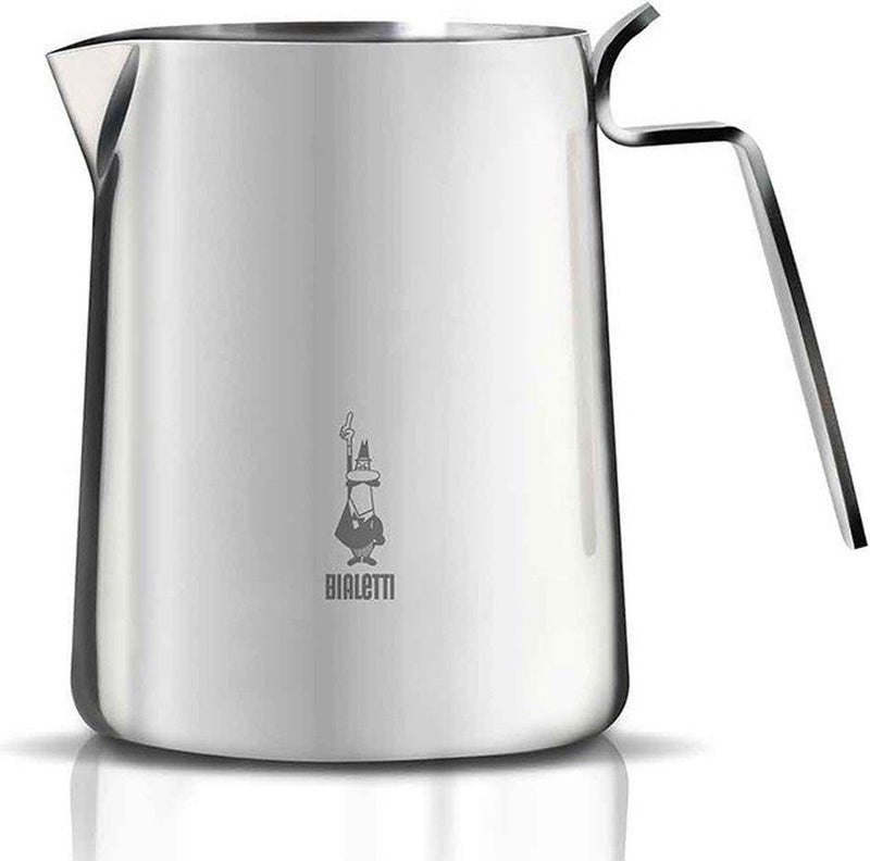 Bialetti Elegance Milchkännchen 750 ml – Milchaufschäumkännchen aus Edelstahl – professioneller Barista-Krug – für Latte Art – spülmaschinenfest