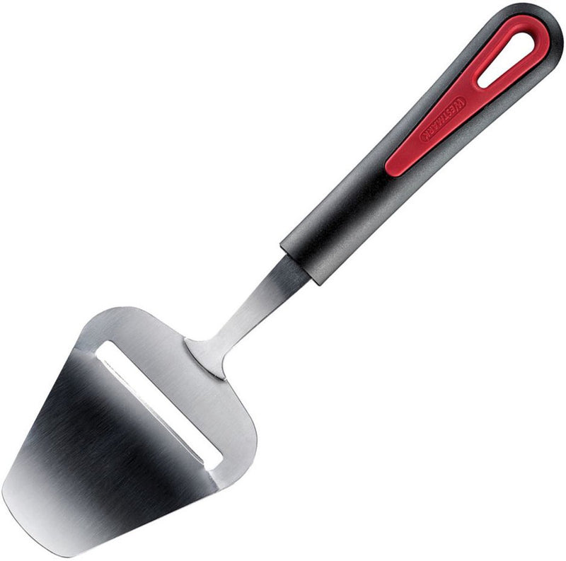 Westmark Küchenutensilien – Käsehobel – Silber Schwarz Rot – Edelstahl und Kunststoff – 24 x 7 cm – Serie Galant