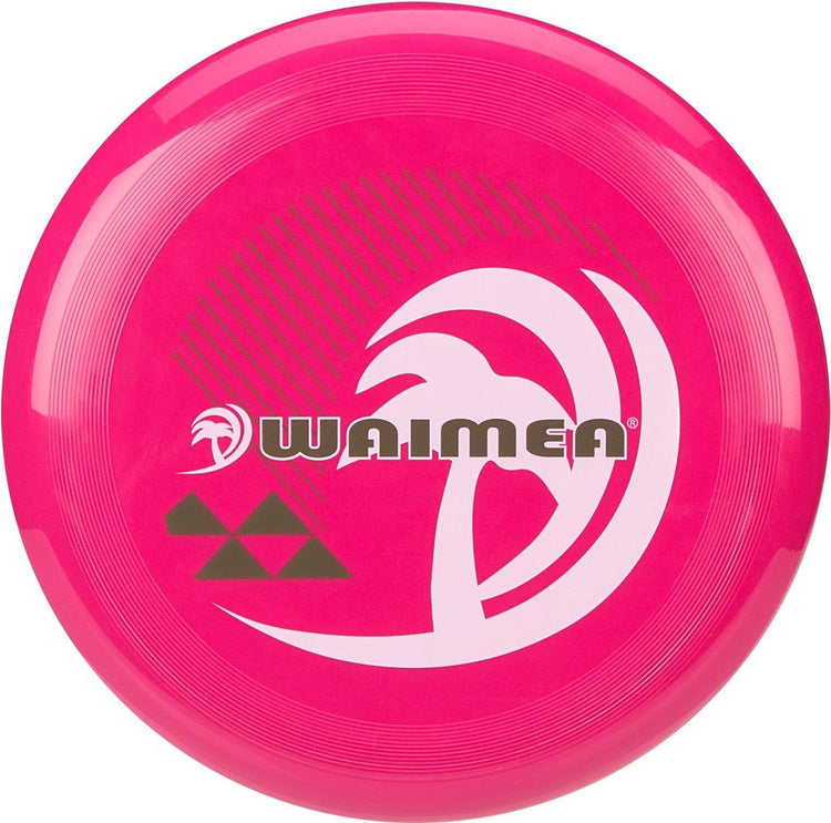 Waimea Frisbee 27 cm – Palmfedern – Fuchsia, Schwarz, Grau