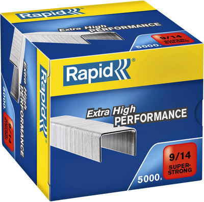 Rapid-Klammern 9 14 extra stark 5000 Stück 9 14 14 mm
