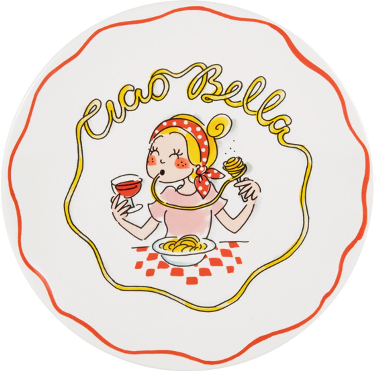 Blondes Amsterdam, Pasta: Teller 22 cm ciao bella