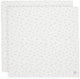 Jollein – hydrophiles Tuch groß 115 x 115 cm – Wickeltuch – weiche Baumwolle – 2 Stück – für unterwegs