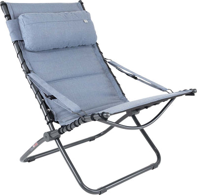 Crespo – Loungesessel – AP 262 – Tex Comfort – Blau