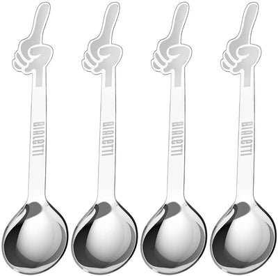 Bialetti Kaffeelöffel-Set – Edelstahl – 4-teilig