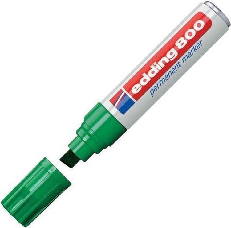 Permanentmarker edding 800 grün 4-12 mm abgeschrägte Spitze