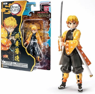 Bandai – Ultimate Legends HD – Dämonentöter-Actionfigur 12 cm – Zenitsu Agatsuma – offiziell lizenzierter Dämonentöter – Zenitsu-Actionfigur – Spielzeug für Kinder ab 4 Jahren – VE88962