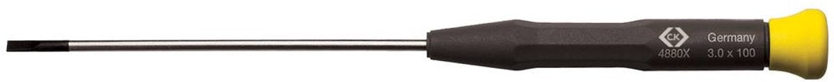C.k xonic Elektronik- und Präzisionsmechanik-Flachschraubendreher, Kopfbreite: 0,8 mm, Kopflänge: 60 mm