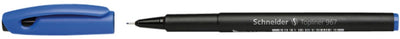 Schneider Schreibgeräte Schneider Fineliner – Topliner 967 – Strichstärke 0,4 mm – blau – Box mit 10 Stück – S-9673