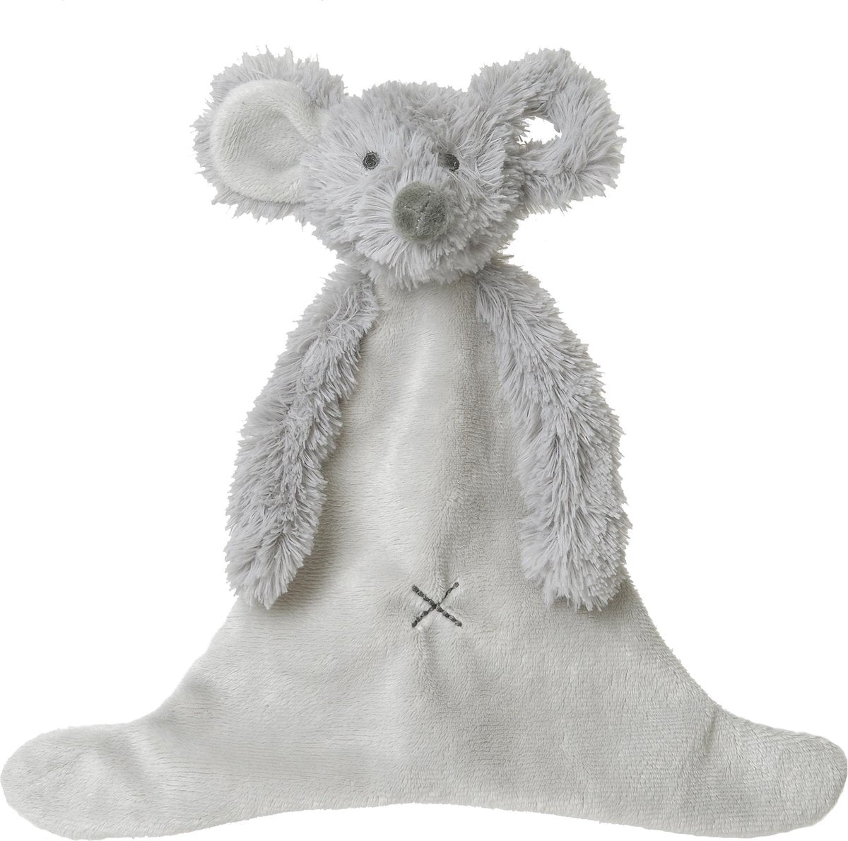 Happy Horse Mouse Mindy Kuscheltuch – grau – Babygeschenk