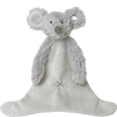 Happy Horse Mouse Mindy Kuscheltuch – grau – Babygeschenk