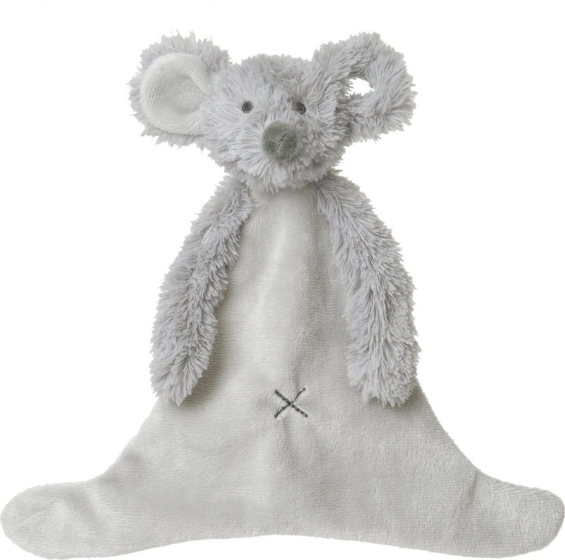 Happy Horse Mouse Mindy Kuscheltuch – grau – Babygeschenk