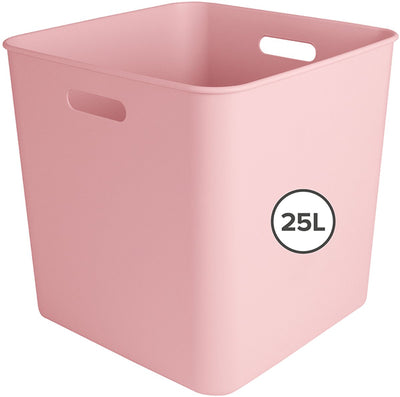 Sunware Sigma Home Cube Box 25l – 31,8 x 31,8 x 31,1 cm – rosa