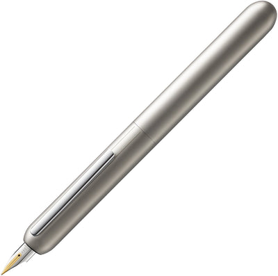 Lamy Dialog 3 Füllfederhalter | Drehsystem | 14 kt Goldfeder f | Palladiumhalter | einschließlich t10-blauer Tinte | Rechtshänder