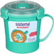Sistema Mikrowellen-Farbsuppenbecher, mittelgroß, 656 ml