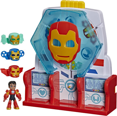 Hasbro Marvel Iron Man und seine fantastischen Freunde: Hall of Armor – Spielset