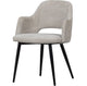 Woood Ferdy Esszimmerstuhl – Polyester – Perlmutt – 82 x 56 x 58