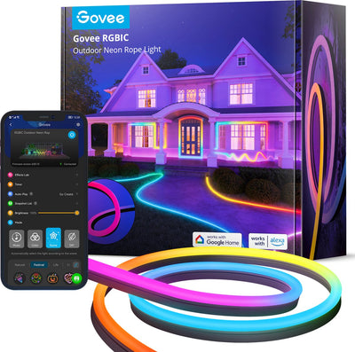 Govee RGBIC Outdoor Neon Seilleuchte (10 m)