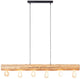 Brilliant Trabo – Hängelampe – Breite 115 cm – E27 max. 6 x 25 W – Holz