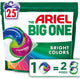 Ariel 3in1 Waschmittelkapseln der Große – Farbe – 25 Wäschen