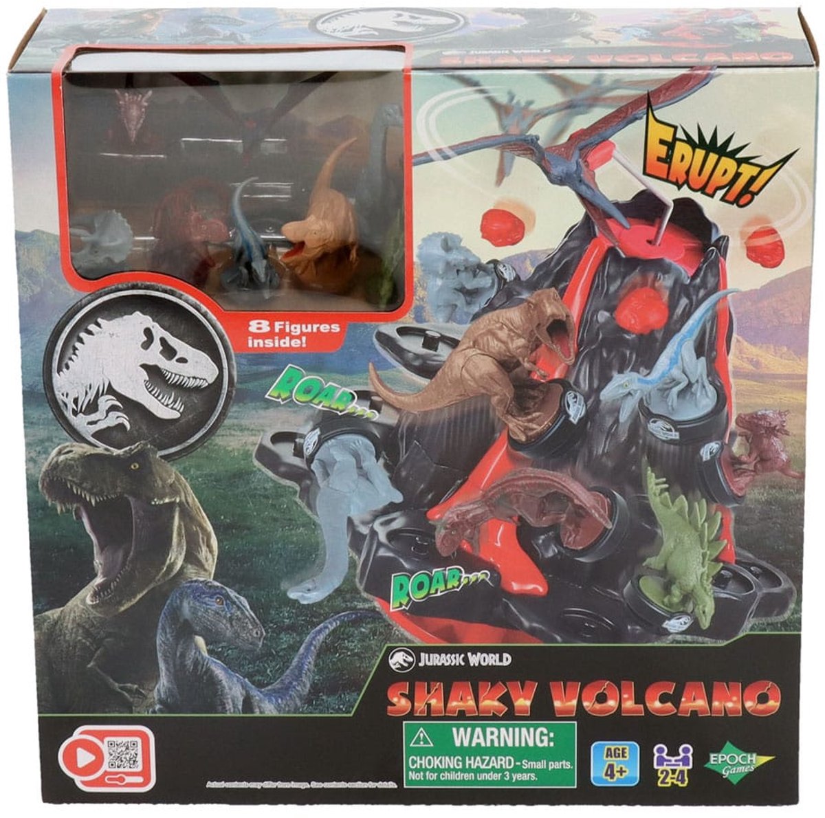 Epoch Game Jurassic World Shaky Vulcano