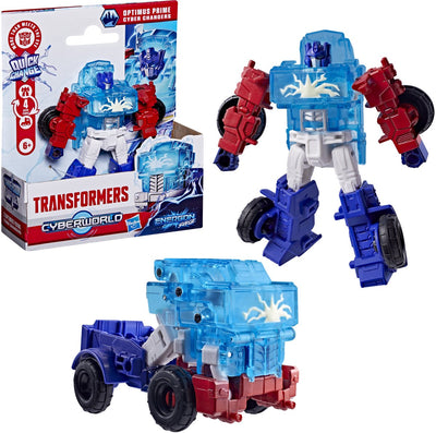 Transformers Cyberworld Energon Surge Optimus Prime Cyber Changers – Actionfigur