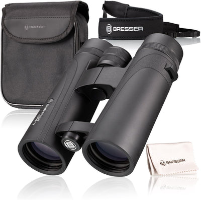 Bresser Corvette 8x42 Fernglas – wasserdicht, Bak-4-Prismen, FMC-Beschichtung – ideal für Vogelbeobachtung, Spaziergänge und Wanderungen