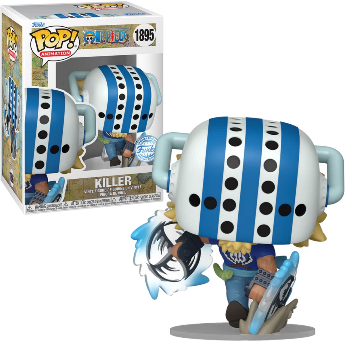 Funko-Pop! Animation: One Piece – Killer #1895 exklusiv bei Amazon