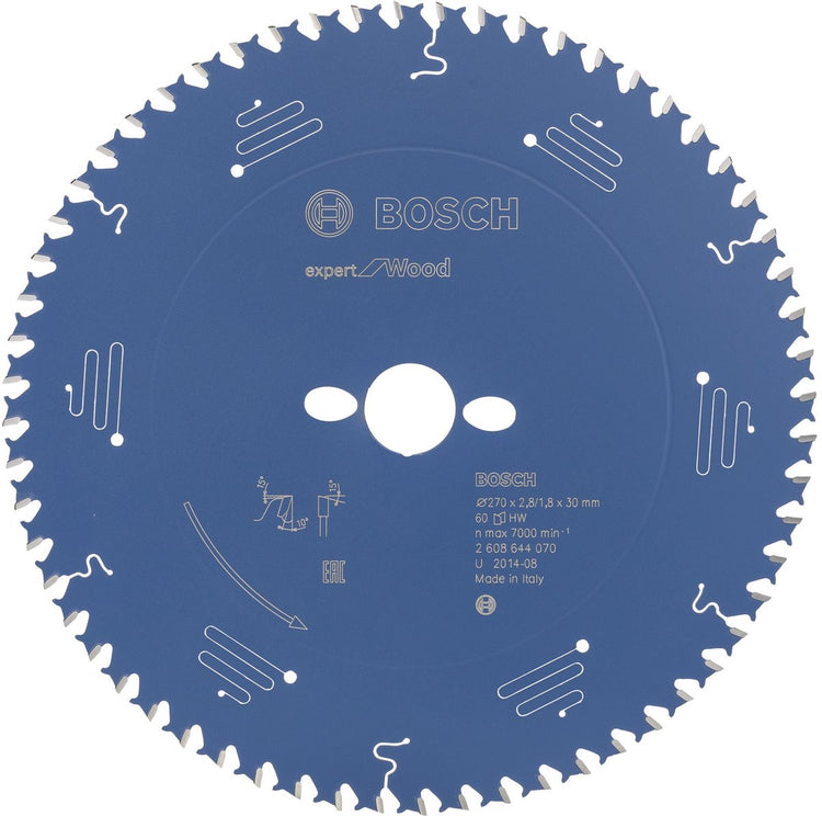 Bosch Kreissägeblatt Experte für Holz 210x30x2,8 1,8x30 t